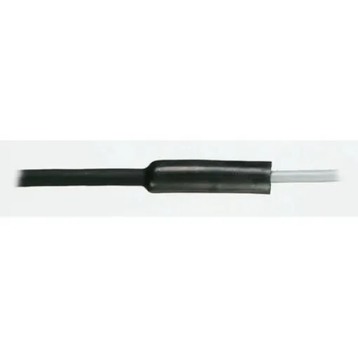 TE Connectivity Halogen Free Heat Shrink Tubing, Black 19mm Sleeve Dia. x 1.2m Length 3:1 Ratio, XFFR Series - XFFR-07X4 product image