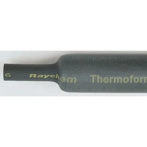 TE Connectivity Heat Shrink Tubing, Black 18mm Sleeve Dia. x 1.2m Length 2:1 Ratio, ZHTM Series - ZHTM-18/9-0 product image