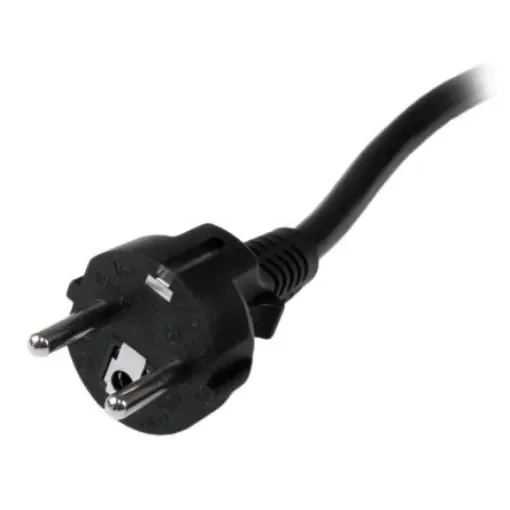 StarTech.com Right Angle CEE 7/7 Plug to Straight C19 Socket Power Cord, 2m - PXTEUC192M product image