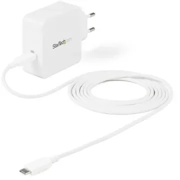 StarTech.com Mobile Phone Charger, Charger, White - WCH1CEU product image