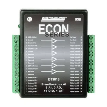 Digilent DT9816-S Data Acquisition, 2 Channel(s), USB, 750ksps, 16 bit - 6069-410-137 product image