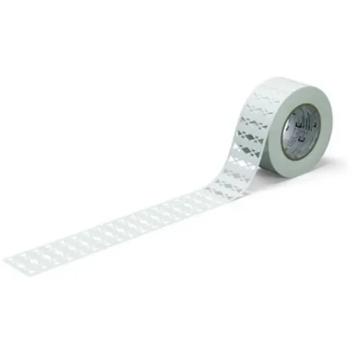 WAGO 211 White Cable Labels, 25mm Width, 10mm Height, 3500Per Roll Qty - 211-135 product image