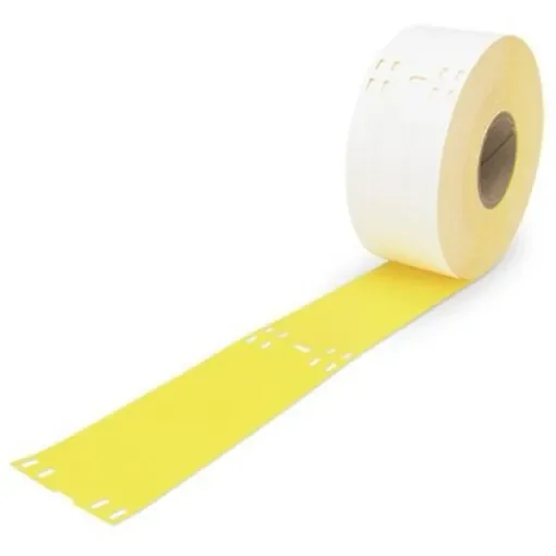 WAGO 211 Yellow Label Roll, 117.5mm Width, 15mm Height, 800Per Roll Qty - 211-836/000-002 product image