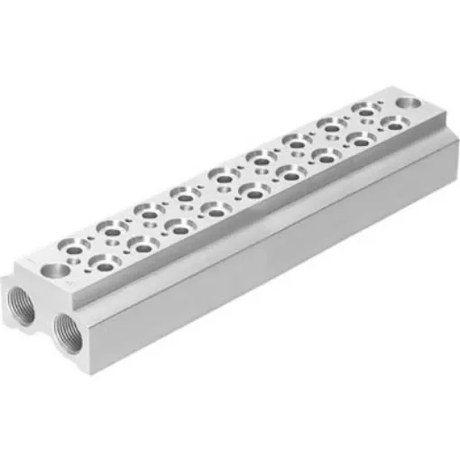 Festo CPE10 Pneumatic Manifold Fitting NPT 1/4 NPT 1/4 - CPE10-3/2-PRS-1/4-9-NPT product image