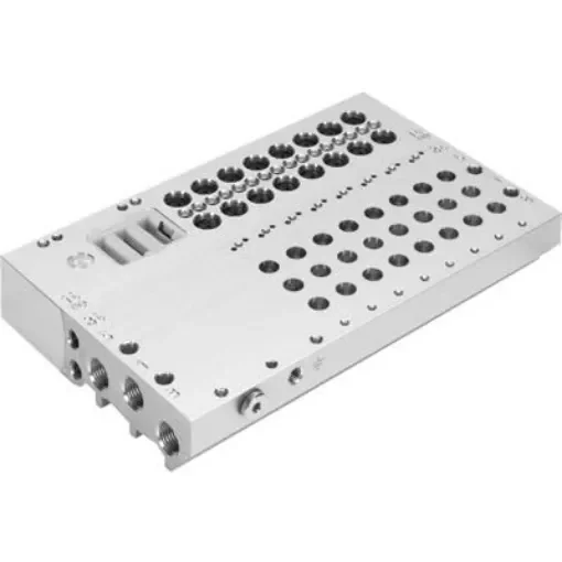 Festo VABM Pneumatic Manifold Fitting G 1/8 G 1/8 - VABM-L1-10G-G18-9-GR product image