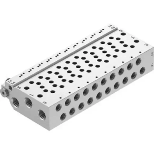 Festo VABM Pneumatic Manifold Fitting G 1/8 G 1/8 - VABM-L1-10HW-G18-14 product image