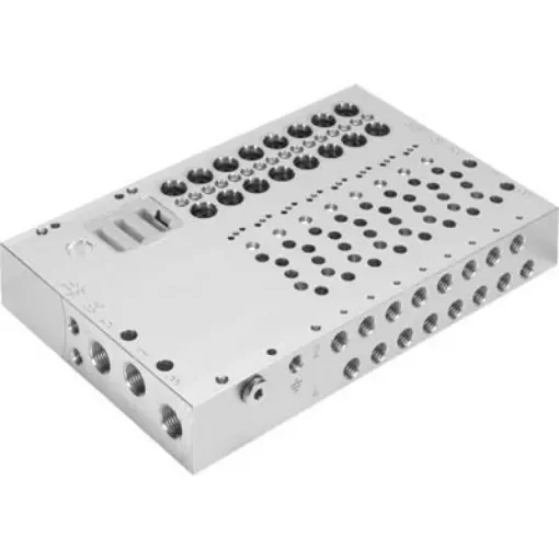 Festo VABM Pneumatic Manifold Fitting G 1/8 G 1/8 - VABM-L1-10HW-G18-20-M-GR product image
