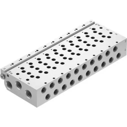 Festo VABM Pneumatic Manifold Fitting G 1/4 G 1/8 - VABM-L1-14W-G14-16 product image