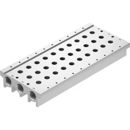 Festo VABM Pneumatic Manifold Fitting G 3/8 G 1/4 - VABM-L1-18S-G38-14 product image