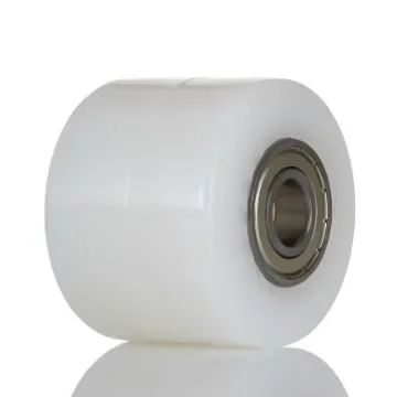 LAG White Polyamide Hygienic, Low Rolling Resistance, Non-Marking Trolley Wheel, 600kg - 4385 CC product image