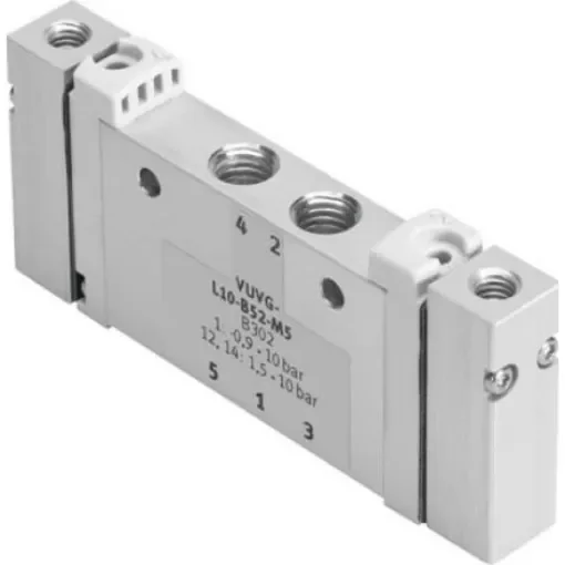 Directional Control Valve type Pneumatic Valve, Metric M5 to Metric M5, 10 bar - VUWG-L10-P53U-M5 product image