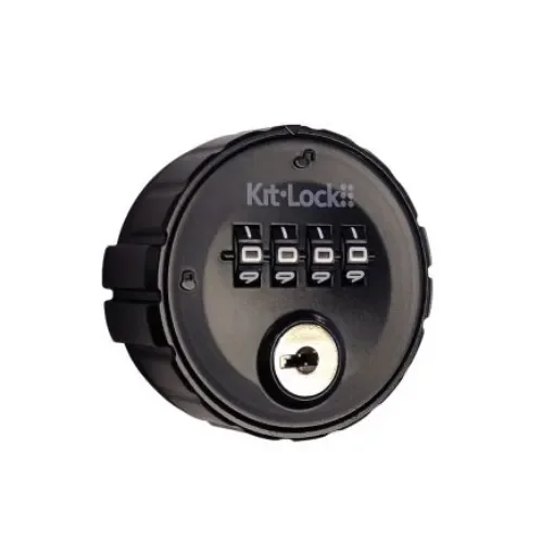 Zinc Alloy Mechanical Black Powder Coating Code Lock - KL10 BK PT product image