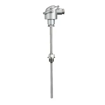 Jumo RTD Temperature Probe, 9mm Dia, 160mm Long, G 1/2, +200°C Max - 902020/10-402-1001-1-9-160-104/330 product image