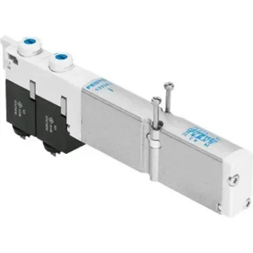 Festo 2 x 3/2, Closed, Monostable Pneumatic Solenoid Valve - Electrical VMPA Series 24V dc, 533347 - VMPA1-M1H-K-PI product image