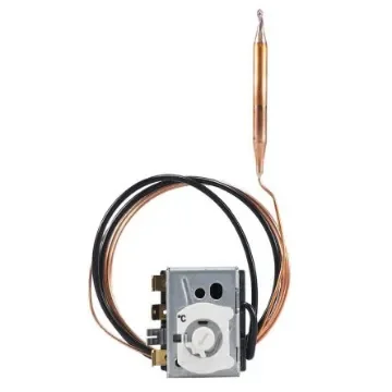 Jumo Capillary Thermostat, 300°C Max, NC, Automatic Reset, Panel Mount - 602031/81-640-000-00-2000-40-10-6-20-13-460 707 7 product image
