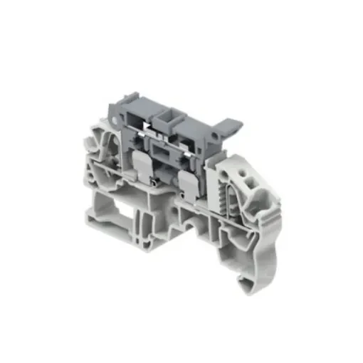 Entrelec 1SNK708411R0000 1SNK7084 Series Grey, 0.5 – 6mm², 1-Level, Spring Termination, Fused product image