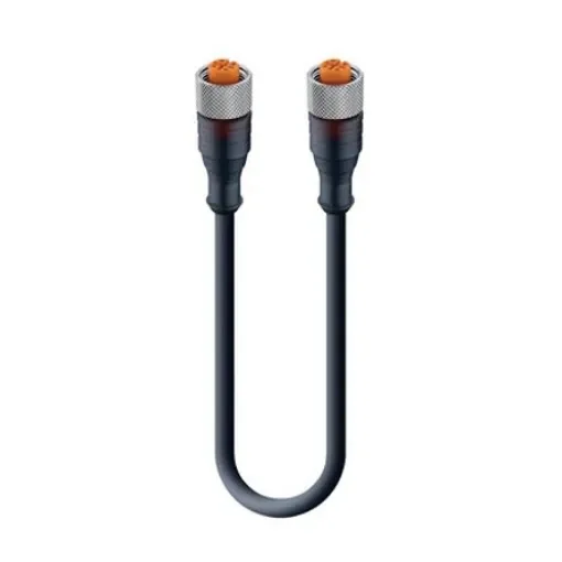 Lumberg Automation Straight Female 4 way M12 to Straight Female 4 way M12 Sensor Actuator Cable, 10m - 17730 product image