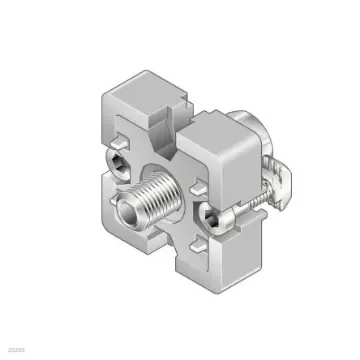 Bosch Rexroth 12mm T-Connector, Connecting Component, Strut Profile 45 x 45 mm, Groove Size 10mm - 3842523093 product image
