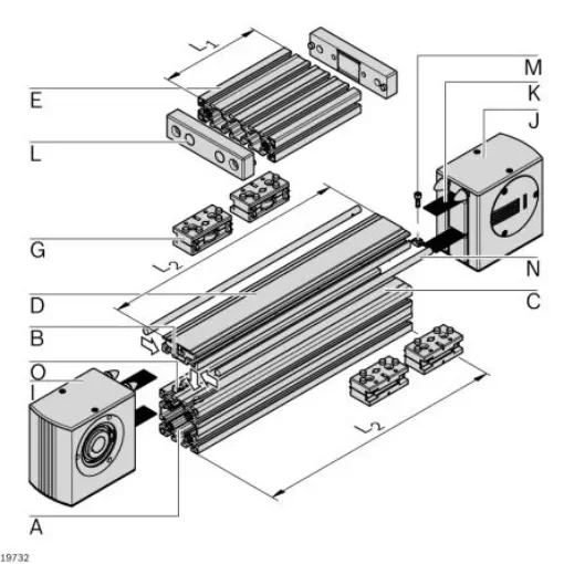 Bosch Rexroth Drive Head, Connecting Component - 3842526412 product image