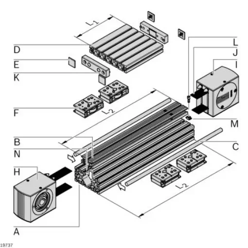 Bosch Rexroth Drive Head, Connecting Component - 3842526414 product image