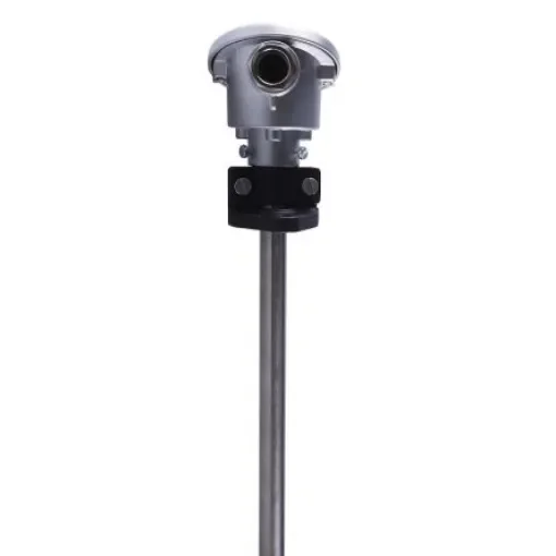Jumo RTD Temperature Probe, 15mm Dia, 500mm Long, 3 Wire, DIN Rail, Class B +600°C Max - 902120/10-415-1003-1-15-500-668/000 product image