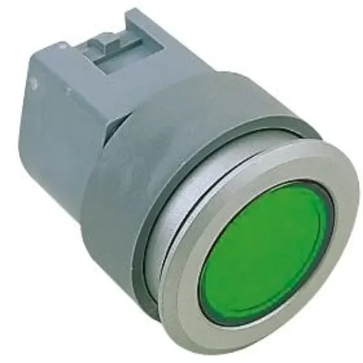 EAO, EAO 04, Panel Mount Green Pilot Light, 31mm Cutout, IP65, Round - 704.006.518 product image