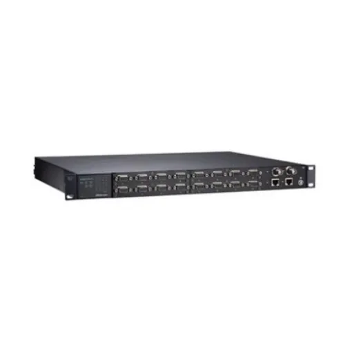 MOXA Device server, 1 Ethernet Port, 16 Serial Port, RJ-45 Interface, 921.6kbps Baud Rate - NPORT S9650I-16-2HV-E-T product image