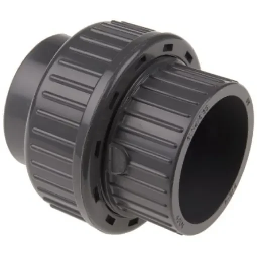 Georg Fischer Plastic Pipe Fitting, Straight Union, 50mm - 721510110 product image