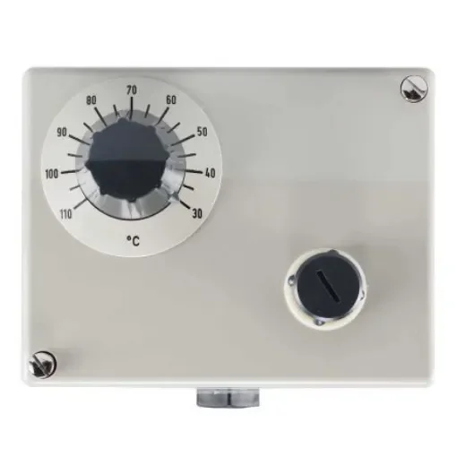 Jumo Capillary Thermostat, 110°C Max, NC, Automatic Reset, Surface Mount - 603026/0170-2-052-30-1000-40-10-00-00-000-00-6 00 product image
