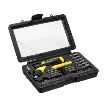 Stanley Magnetic Ratchet Screwdriver, 180 mm length - 0-63-038 product image