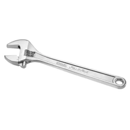 Stanley Adjustable Spanner, 399 mm Overall, 48mm Jaw Capacity, Comfortable Handle Handle - 0-95-876 product image