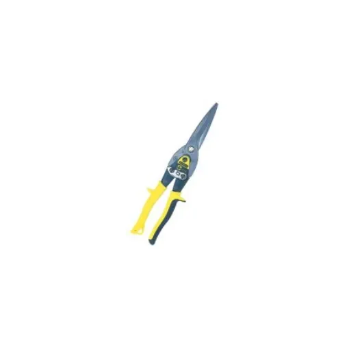 Stanley 300 mm Straight Snips for Aluminium, Cardboard, Leather, PVC, Rubber, Steel - 2-14-566 product image
