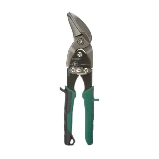 Stanley 250 mm Right Snips for Aluminium, Cardboard, Leather, PVC, Rubber, Steel - 2-14-568 product image