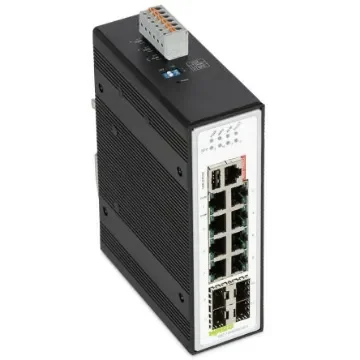 WAGO Managed 8 Port Industrial Ethernet Switch RJ-45 - 852-1305/000-001 product image