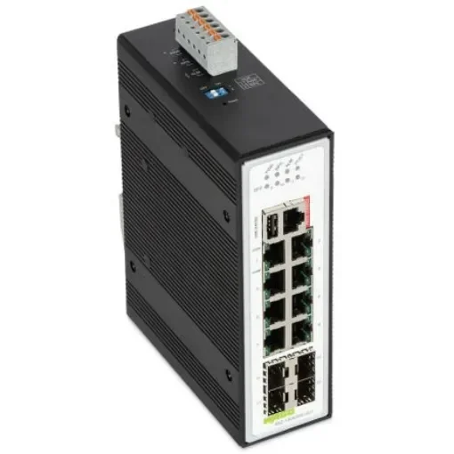 WAGO Managed 8 Port Industrial Ethernet Switch RJ-45 - 852-1305/000-001 product image