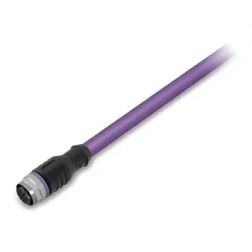WAGO Straight Female 5 way M12 to Unterminated Actuator/Sensor Cable, 5m - 756-1101/060-050 product image