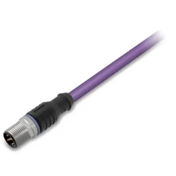 WAGO Straight Male 5 way M12 to Unterminated Actuator/Sensor Cable, 2m - 756-1103/060-020 product image