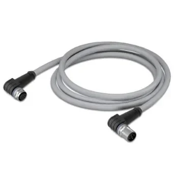 WAGO, Power, 2m 4 Core, Grey Power Cable - 756-3106/040-020 product image