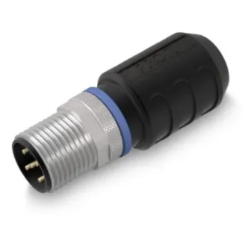 WAGO Industrial Circular Connectors, 5 Contacts, Plug-In, M12 Connector, Plug, Male, IP67, 756 Series - 756-9405/060-000 product image