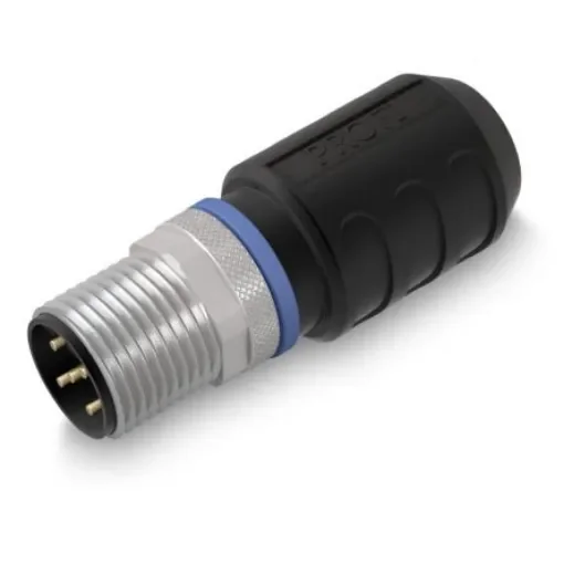 WAGO Industrial Circular Connectors, 5 Contacts, Plug-In, M12 Connector, Plug, Male, IP67, 756 Series - 756-9405/060-000 product image