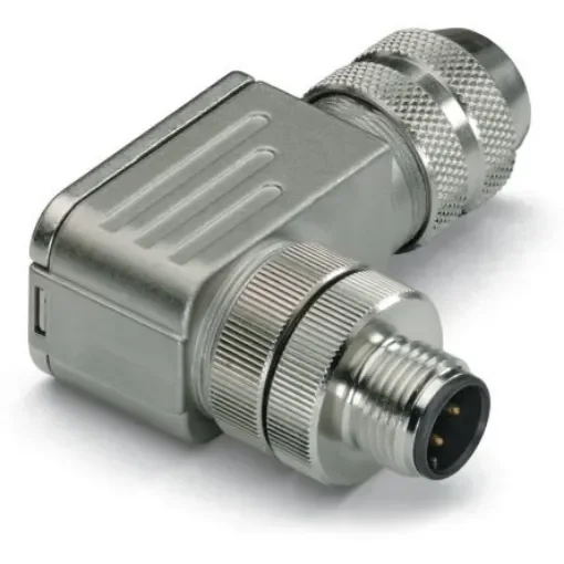 WAGO Industrial Circular Connectors, 4 Contacts, Plug-In, M12 Connector, Plug, Male, IP67, 756 Series - 756-9501/040-000 product image