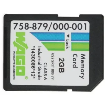 WAGO 2 GB Industrial SD SD Card - 758-879/000-001 product image