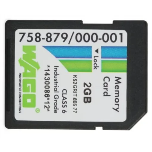 WAGO 2 GB Industrial SD SD Card - 758-879/000-001 product image