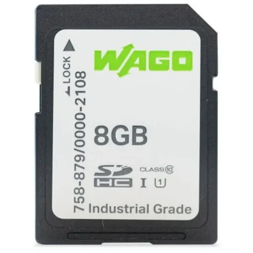 WAGO 8 GB Industrial SD SD Card - 758-879/000-2108 product image