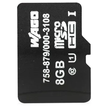 WAGO 8 GB MicroSD SD Card - 758-879/000-3108 product image