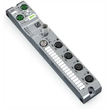 WAGO 765 Series I/O module, M12, 5 way, 4 port - 765-4103/100-000 product image