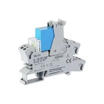 WAGO 857 Series Solid State Relay, 4 A Load, DIN Rail Mount, 230 V ac/dc Load - 788-721 product image
