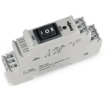 WAGO 789 Series Relay Module, DIN Rail Mount, 24V dc Coil, 1-Pole, 16A Load - 789-324 product image