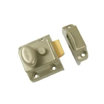 Yale B-77 Deadlocking Nightlatch - B-77-ENB-PB-60 product image