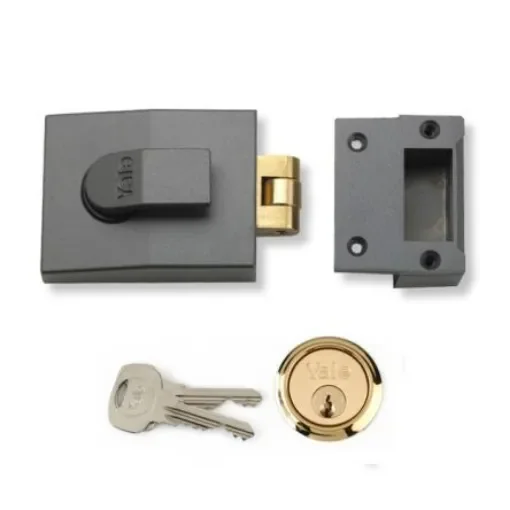 Yale B-85 Deadlocking Nightlatch - B-85-CH-CH-40 product image